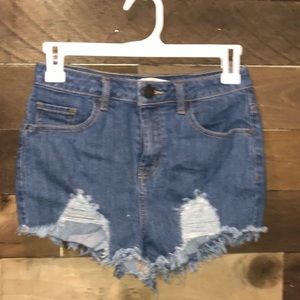 Jean shorts